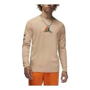 Nike Jordan Brand Long Sleeve T-Shirt Top UK S FB7455 200 - - NWT - $50